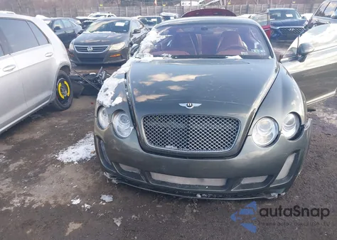 2004 Bentley Continental Gt z USA, uszkodzony, nr VIN SCBCR63W44C021642